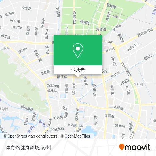 体育馆健身舞场地图