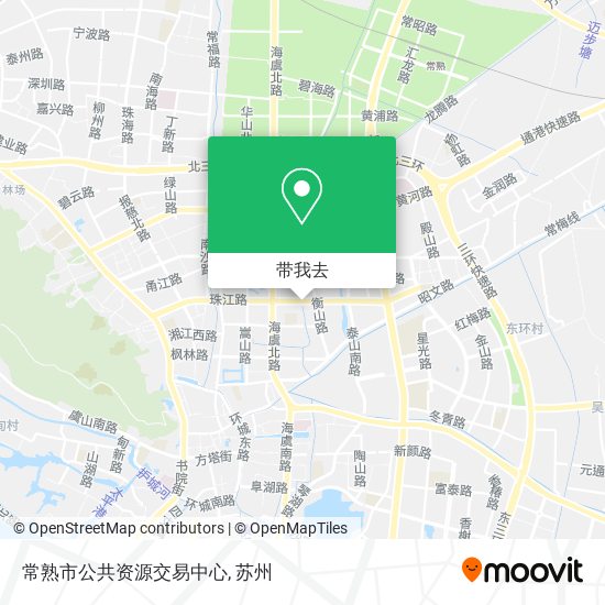 常熟市公共资源交易中心地图