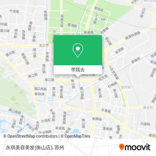 永琪美容美发(衡山店)地图