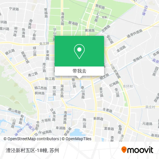 漕泾新村五区-18幢地图