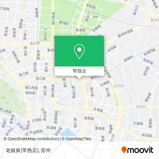 老娘舅(常熟店)地图