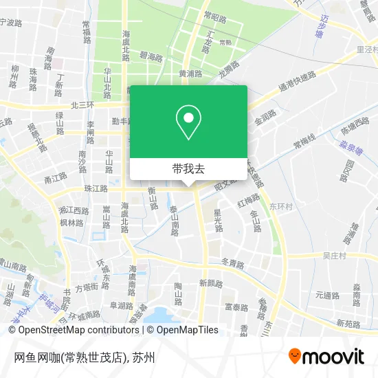 网鱼网咖(常熟世茂店)地图