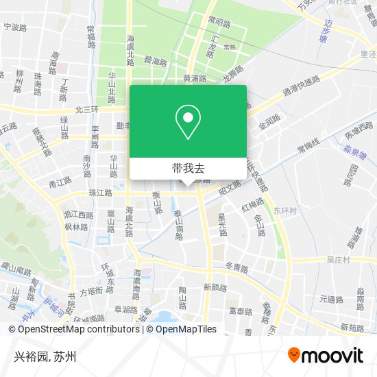 兴裕园地图