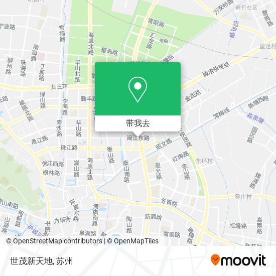 世茂新天地地图