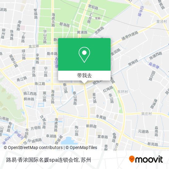 路易·香浓国际名媛spa连锁会馆地图