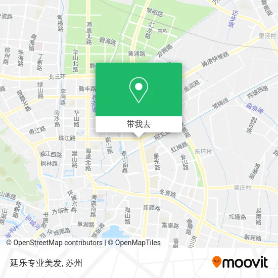 延乐专业美发地图