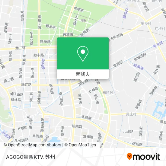 AGOGO量贩KTV地图
