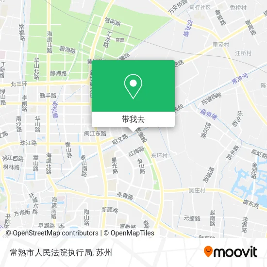 常熟市人民法院执行局地图