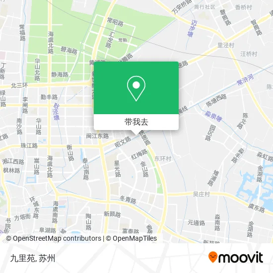 九里苑地图