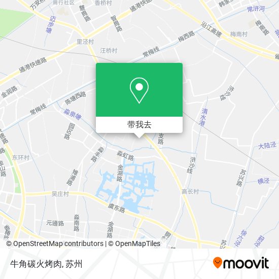 牛角碳火烤肉地图