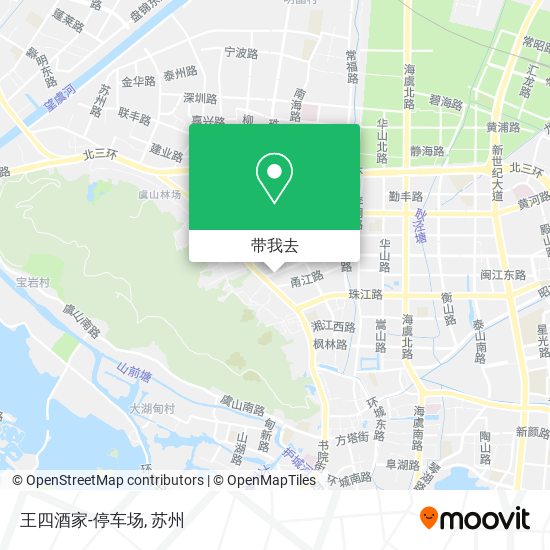 王四酒家-停车场地图