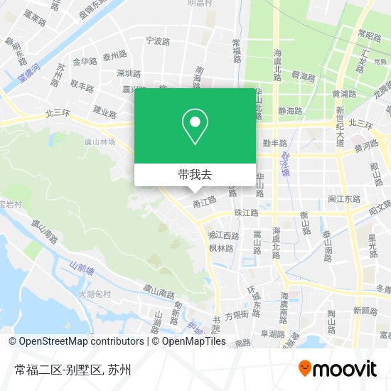 常福二区-别墅区地图