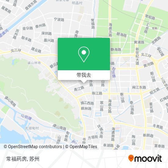 常福药房地图