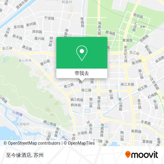 至今缘酒店地图