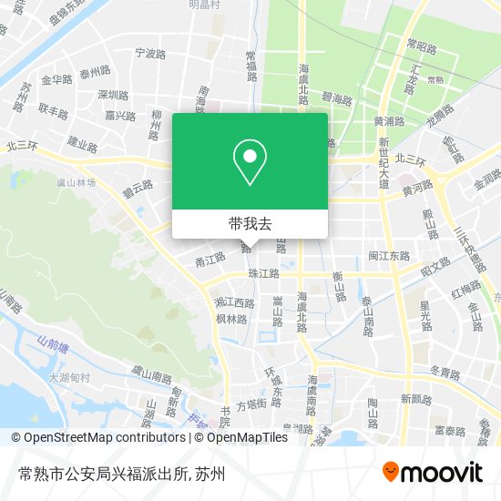 常熟市公安局兴福派出所地图