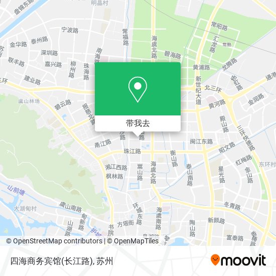 四海商务宾馆(长江路)地图