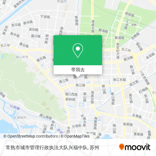 常熟市城市管理行政执法大队兴福中队地图