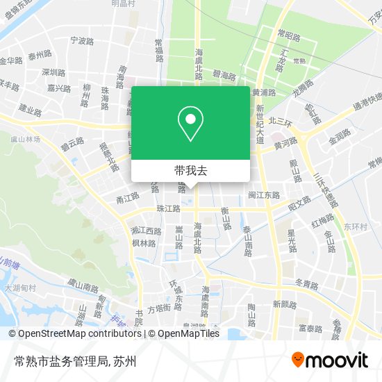 常熟市盐务管理局地图