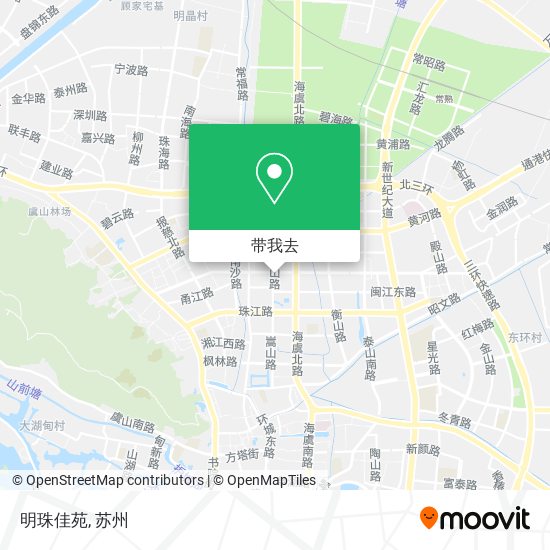 明珠佳苑地图