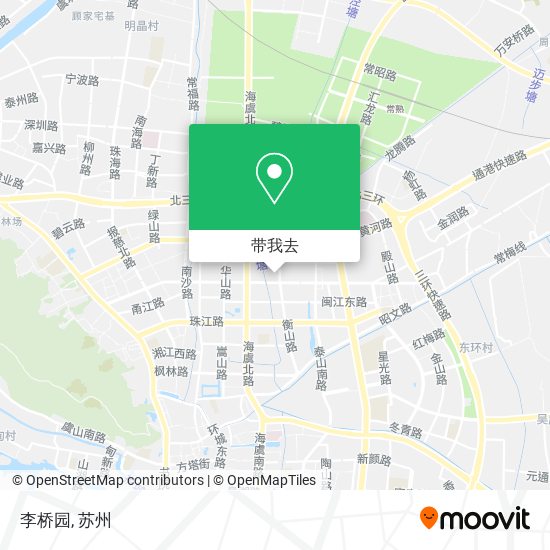 李桥园地图