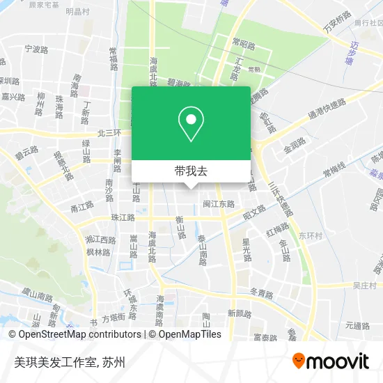 美琪美发工作室地图