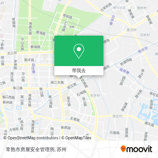 常熟市房屋安全管理所地图