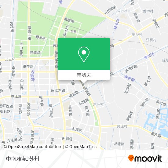 中南雅苑地图