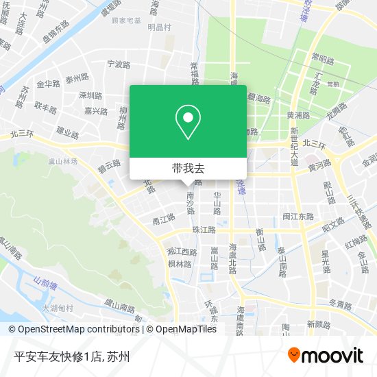 平安车友快修1店地图