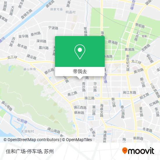 佳和广场-停车场地图