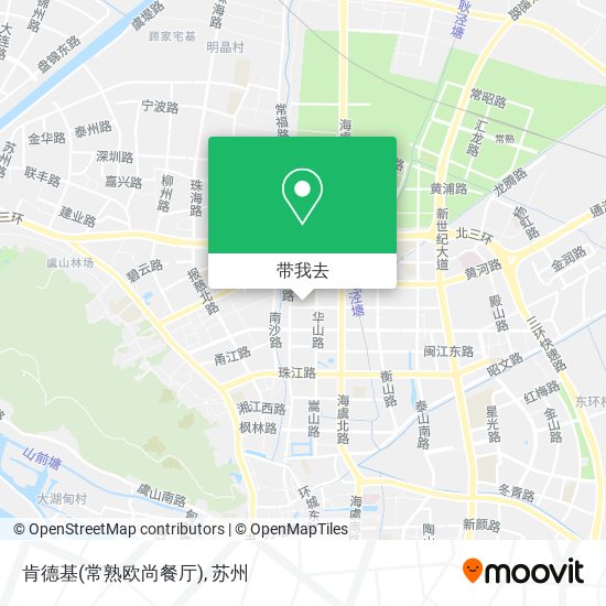 肯德基(常熟欧尚餐厅)地图