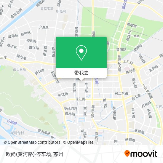 欧尚(黄河路)-停车场地图
