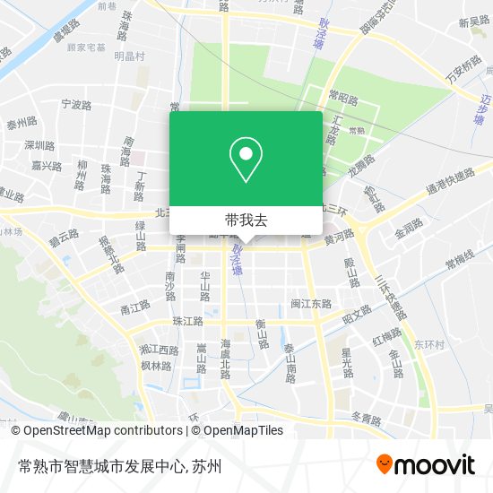 常熟市智慧城市发展中心地图