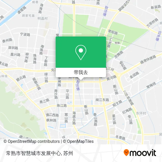 常熟市智慧城市发展中心地图