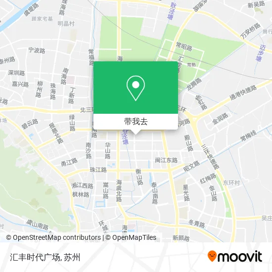 汇丰时代广场地图