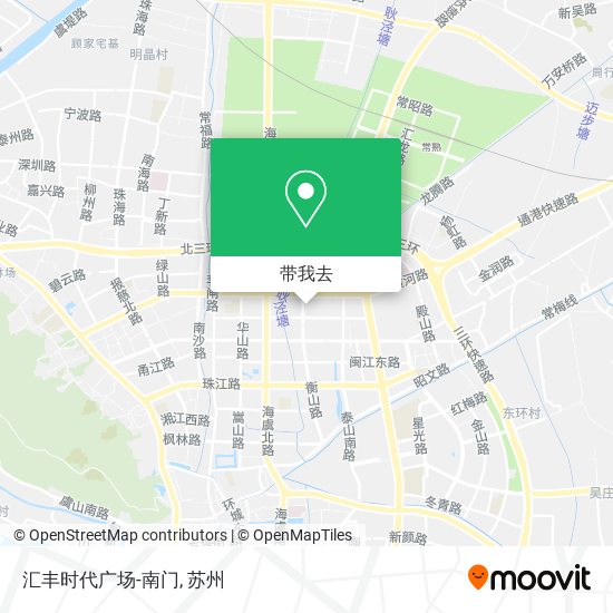 汇丰时代广场-南门地图