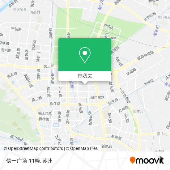 信一广场-11幢地图