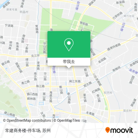 常建商务楼-停车场地图
