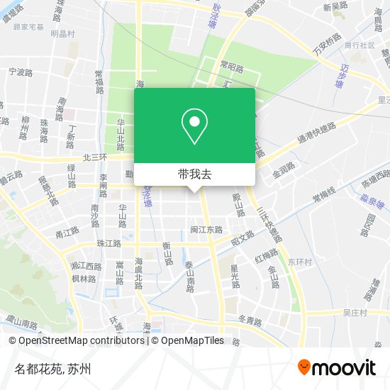 名都花苑地图