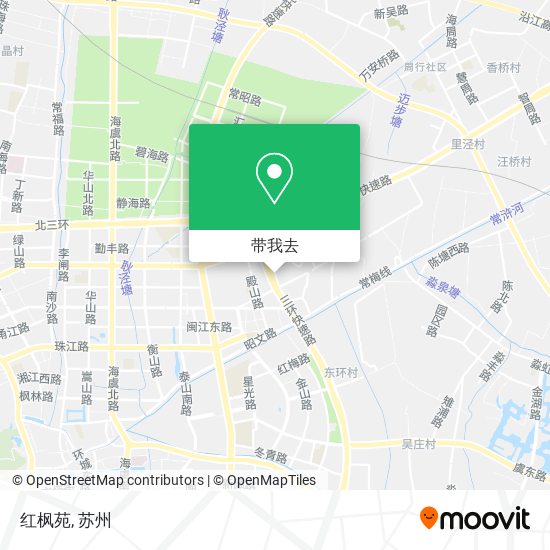 红枫苑地图
