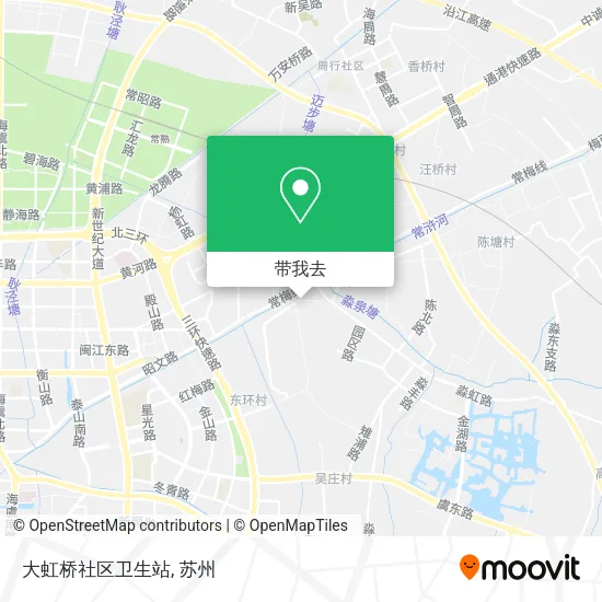 大虹桥社区卫生站地图