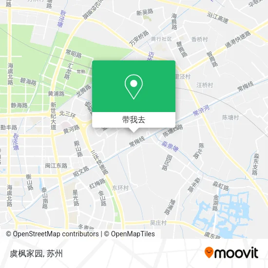 虞枫家园地图