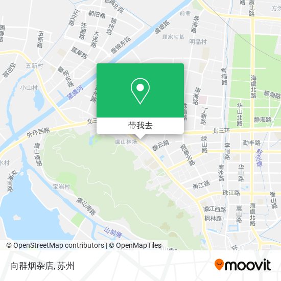 向群烟杂店地图