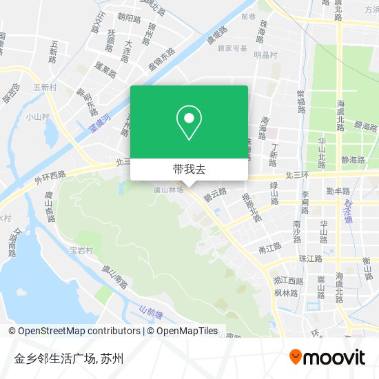 金乡邻生活广场地图