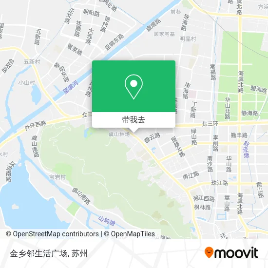 金乡邻生活广场地图