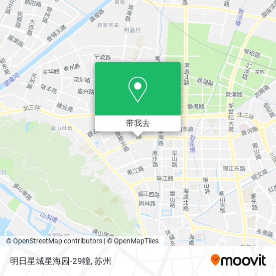 明日星城星海园-29幢地图