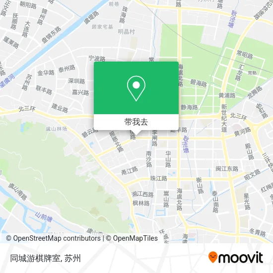 同城游棋牌室地图