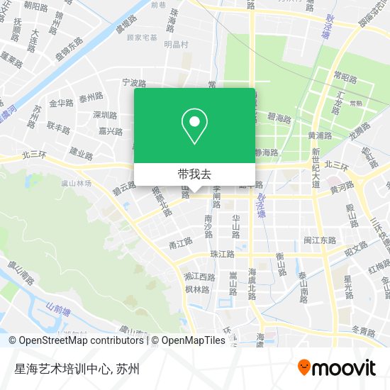 星海艺术培训中心地图