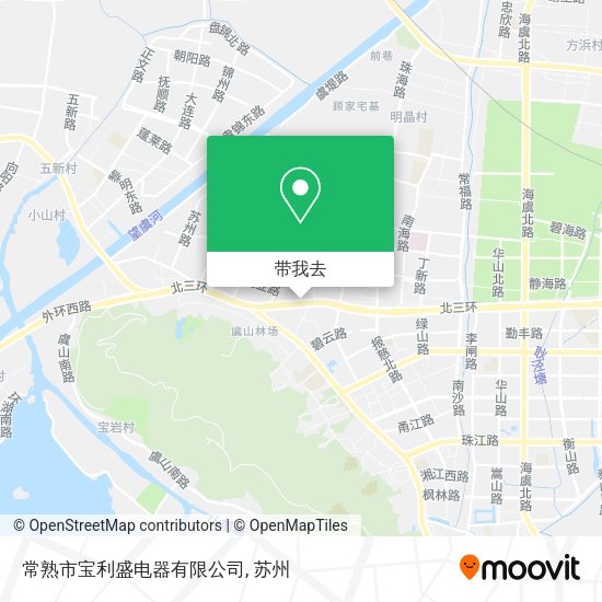 常熟市宝利盛电器有限公司地图