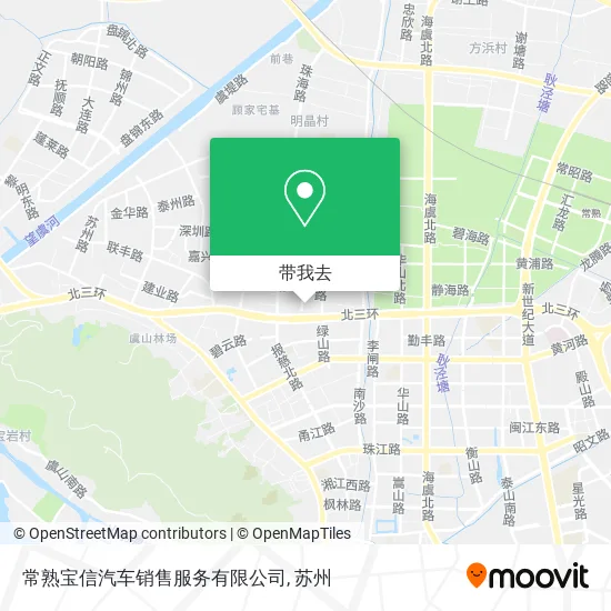 常熟宝信汽车销售服务有限公司地图