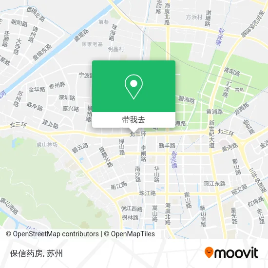 保信药房地图